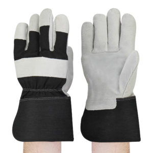 Allesco Inc. - driving gloves - pig split leather gloves - winter gloves - mens work gloves